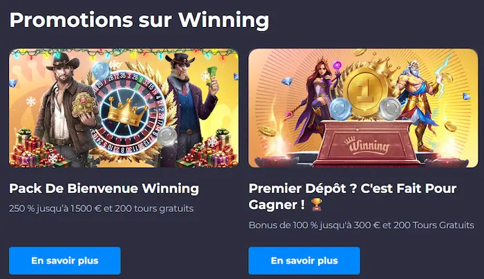 Winning Casino prom
